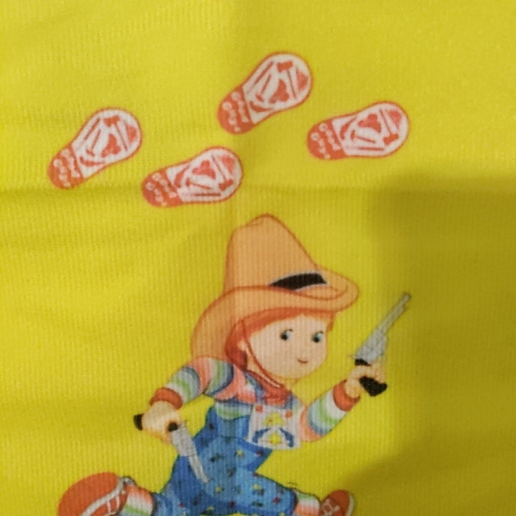 Child's Play Good Guy Doll Couch Pillow Case Set New Size 18X18 Inches. - Picture 7 of 9